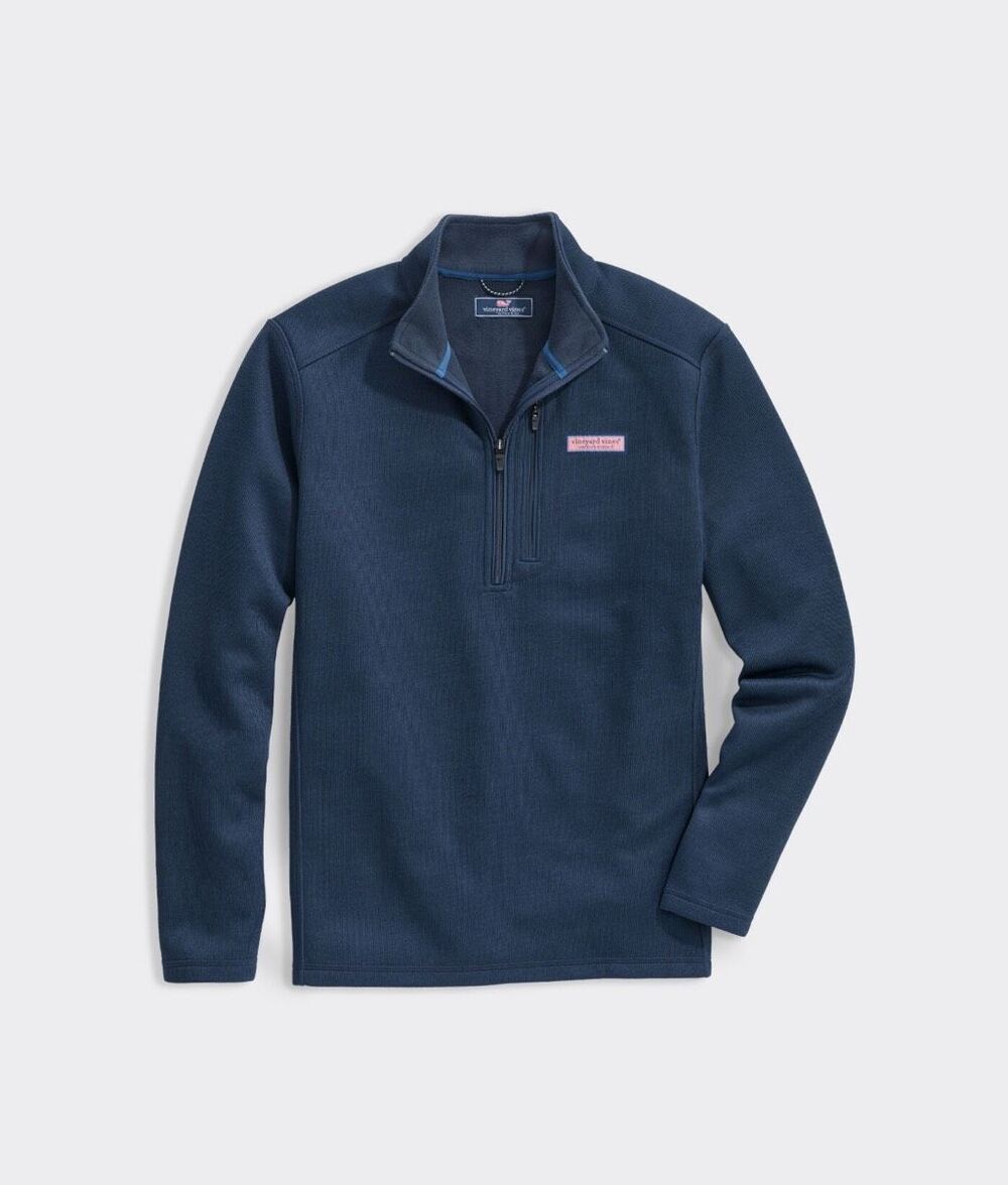 Vineyard Vines Men’s Size Small Shep Shirt 1/4 Zip Fleece Pullover Performance